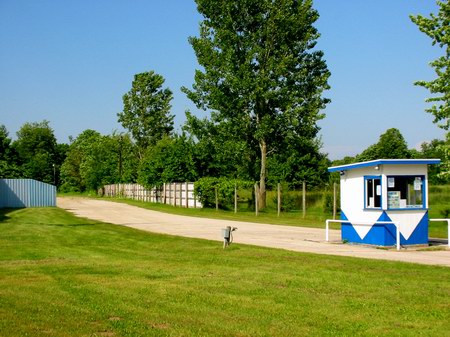 5 Mile Drive-In Theatre - Driveway (newer photo)